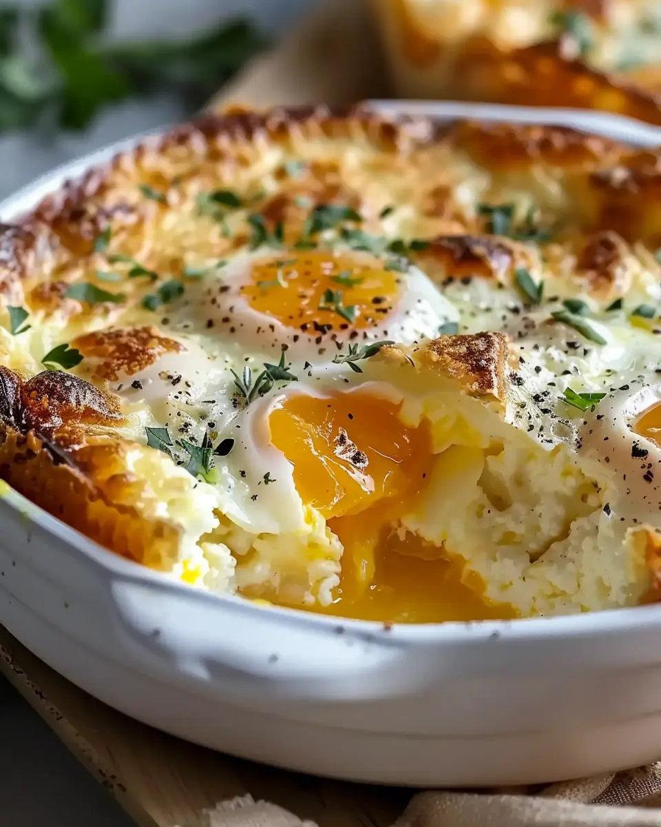 Baked Cottage Cheese Eggs Recipe: Easy and Flavorful Twist with Turkey Bacon