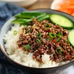 Delicious Korean Ground Beef Bowl