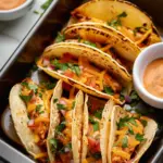 30 Minute Mini Baked Chicken Tacos