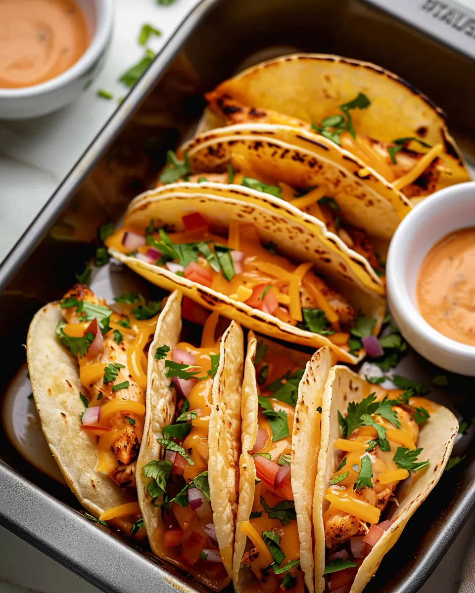 30 Minute Mini Baked Chicken Tacos: Easy Family Delight