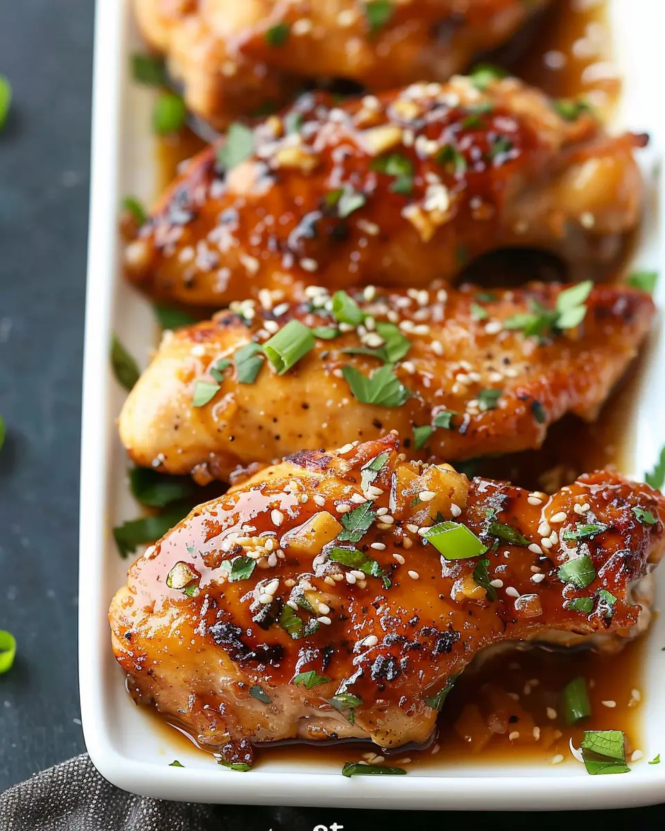 Easy Garlic Brown Sugar Chicken: A Juicy Family Favorite Recipe