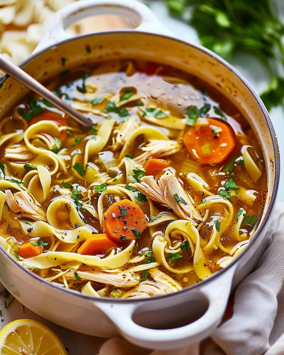 Healthy Chicken Noodle Soup: The Best Comfort Food Upgrade