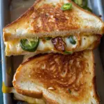 Roasted Jalapeno Popper Grilled Cheese