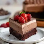 Triple Chocolate Mousse Cake