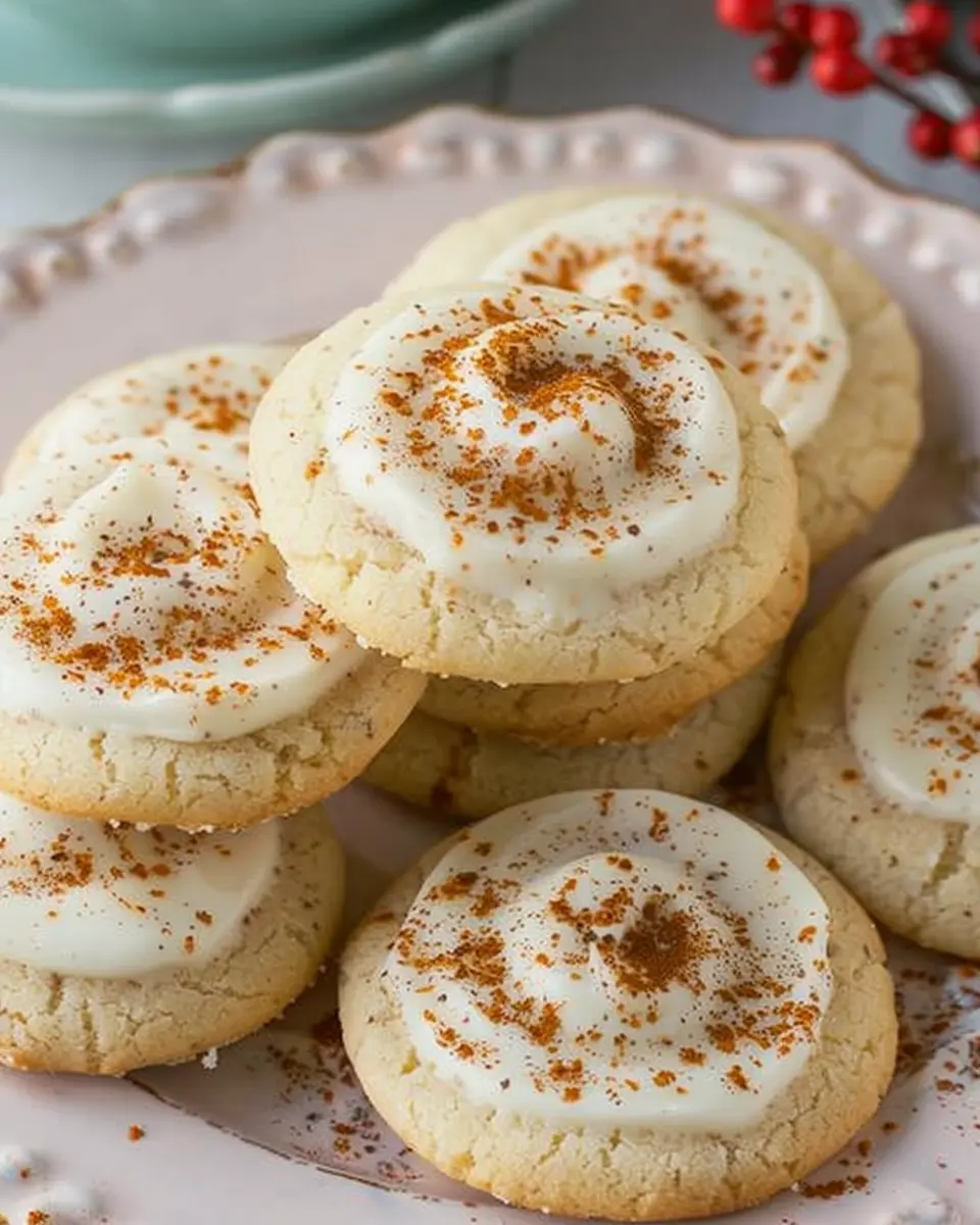 Eggnog Cookies: Indulgent Holiday Treats for Cozy Evenings