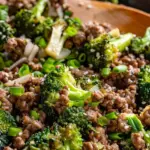 Teriyaki Ground Beef and Broccoli