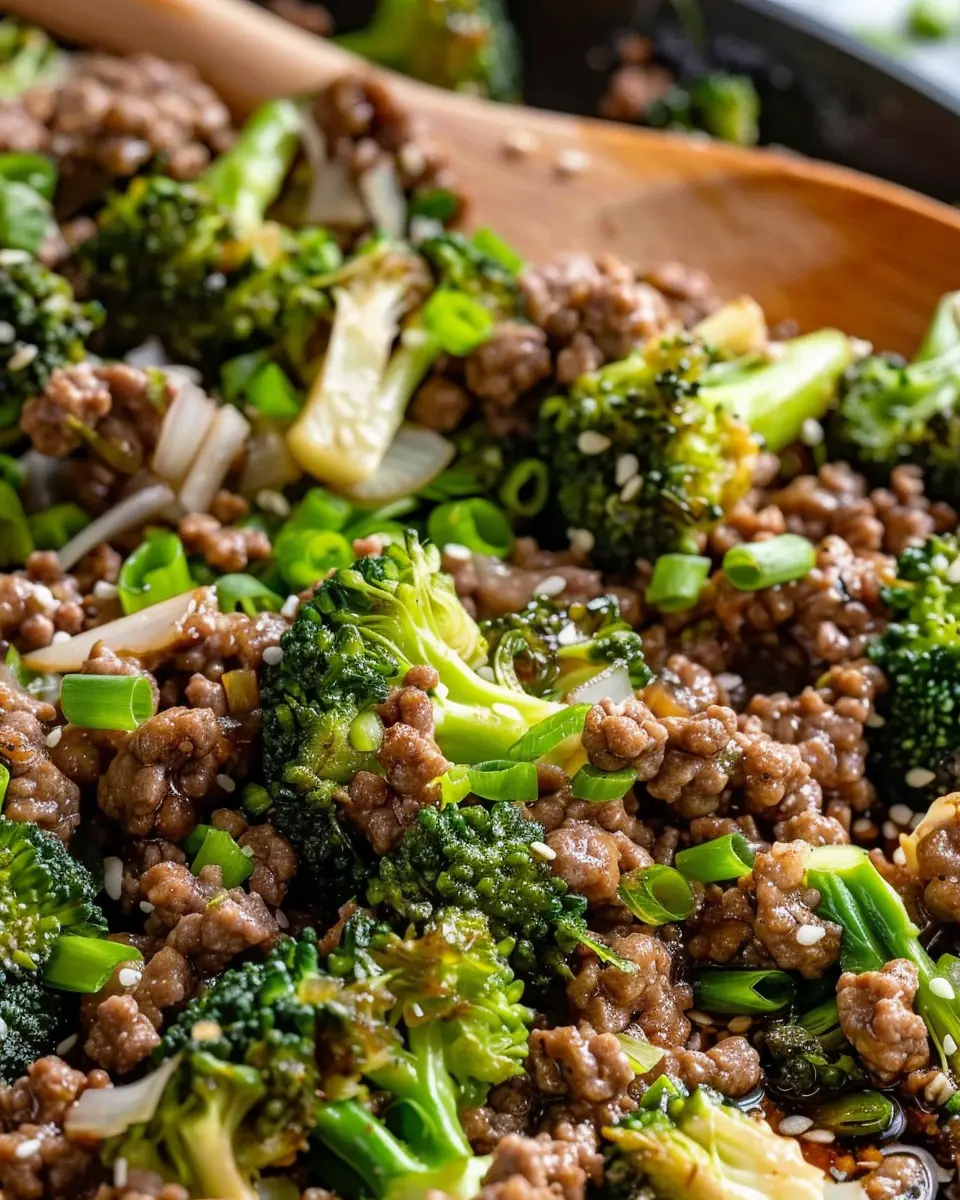 Teriyaki Ground Beef and Broccoli: Easy Family Dinner Delight