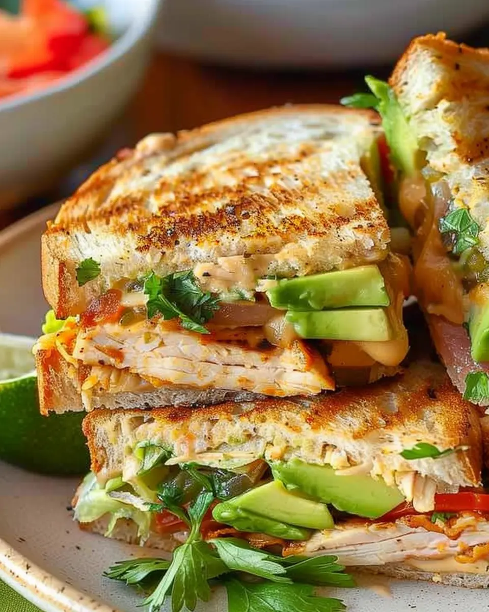 Chipotle Chicken Avocado Melt: The Best Indulgent Comfort Food