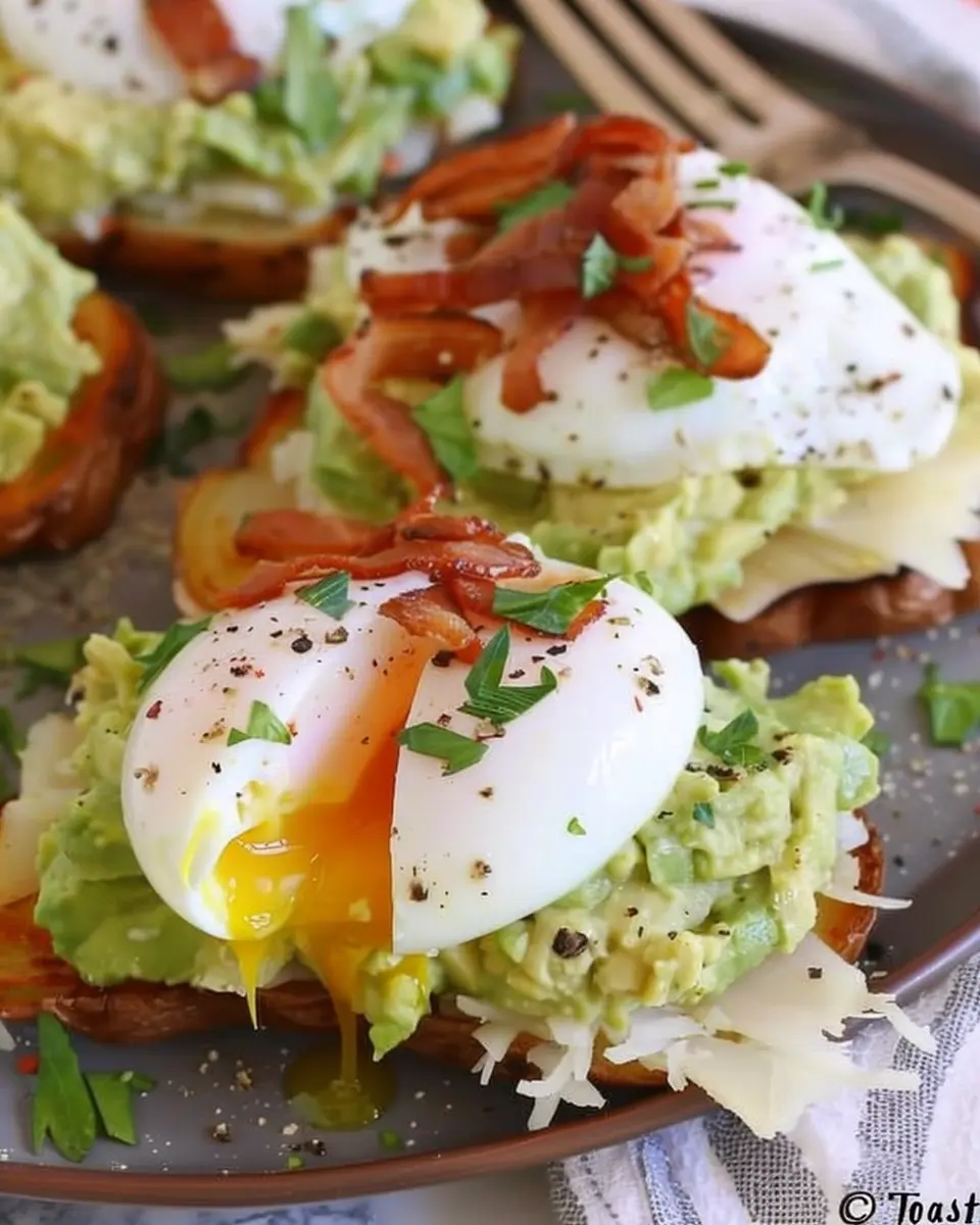 Potato Avocado Toast: The Best Recipe with Perfectly Poached Eggs