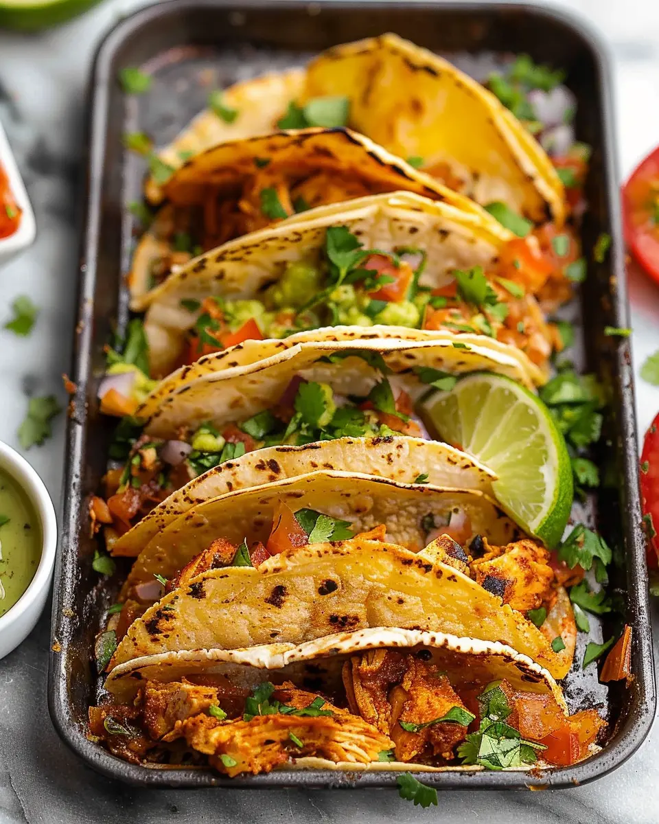 20 Minute Mini Baked Chicken Tacos: Easy, Flavorful Family Dinner