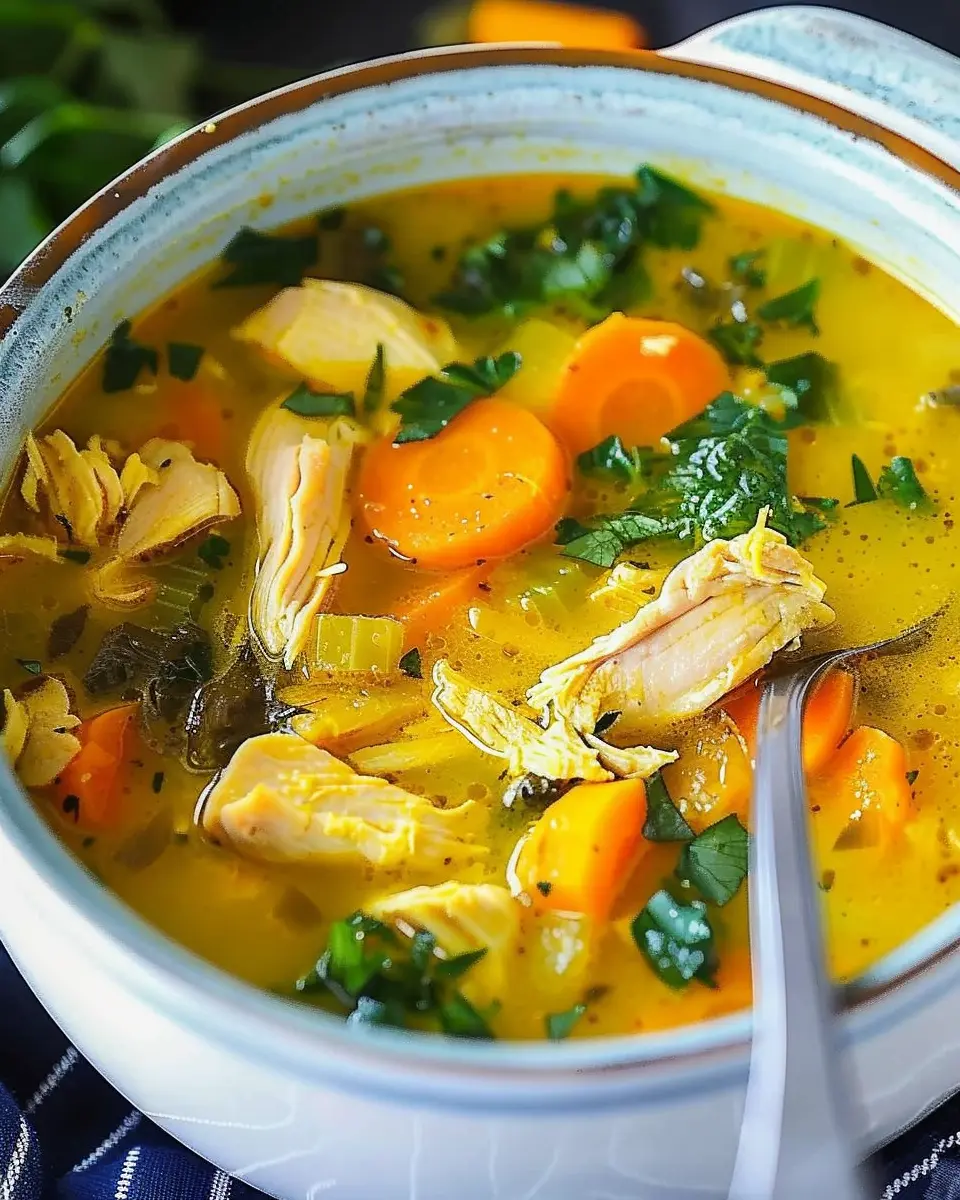 Chicken Soup with Ginger and Turmeric: The Ultimate Comfort Recipe