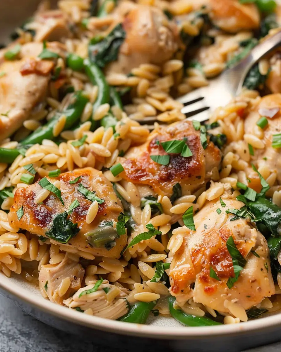 One Pot Chicken Orzo: Easy Comfort Food Your Family Will Love