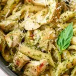 Creamy Chicken Pesto Pasta
