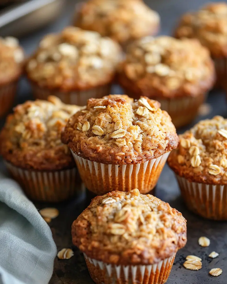 Maple Brown Sugar Oatmeal Muffins: The Best Cozy Morning Treat