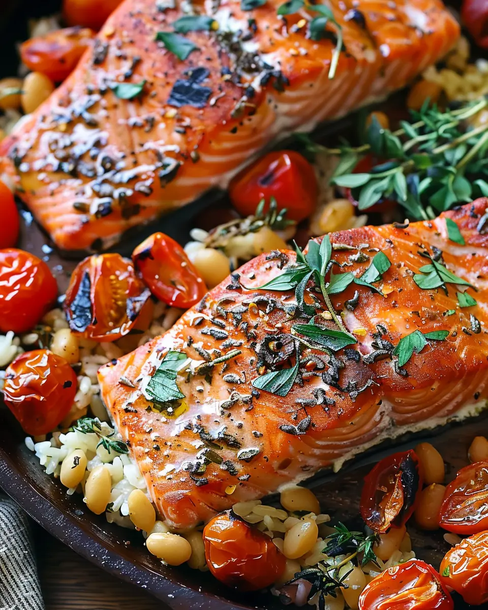 Mediterranean Salmon: Easy &amp; Flavorful Dinner for Home Chefs