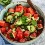 Cucumber Watermelon Salad