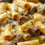Creamy Italian Sausage Rigatoni