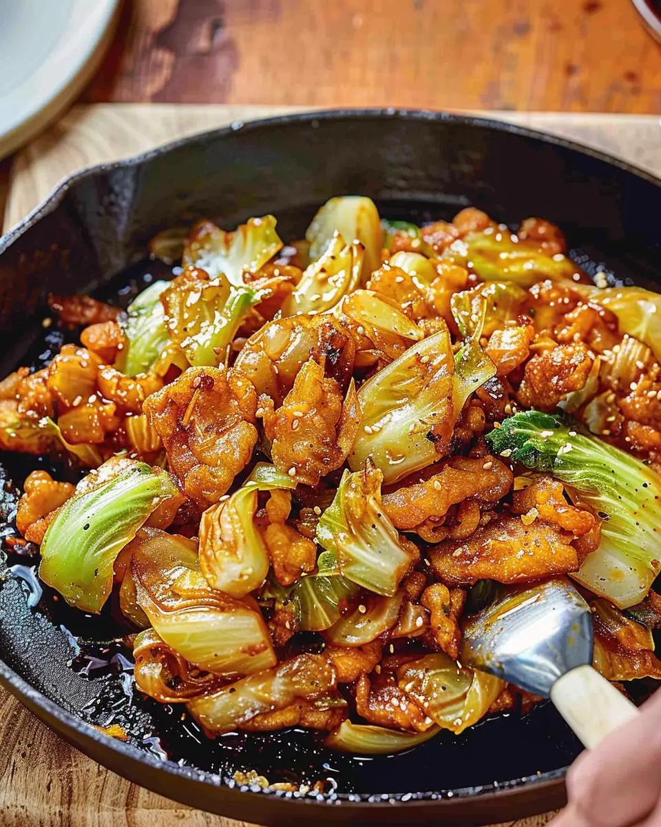 Fried Cabbage with Turkey Bacon: A Delicious and Easy Recipe