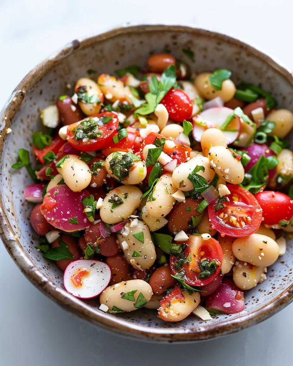 Za’atar Butter Bean Salad: A Fresh and Flavorful Delight