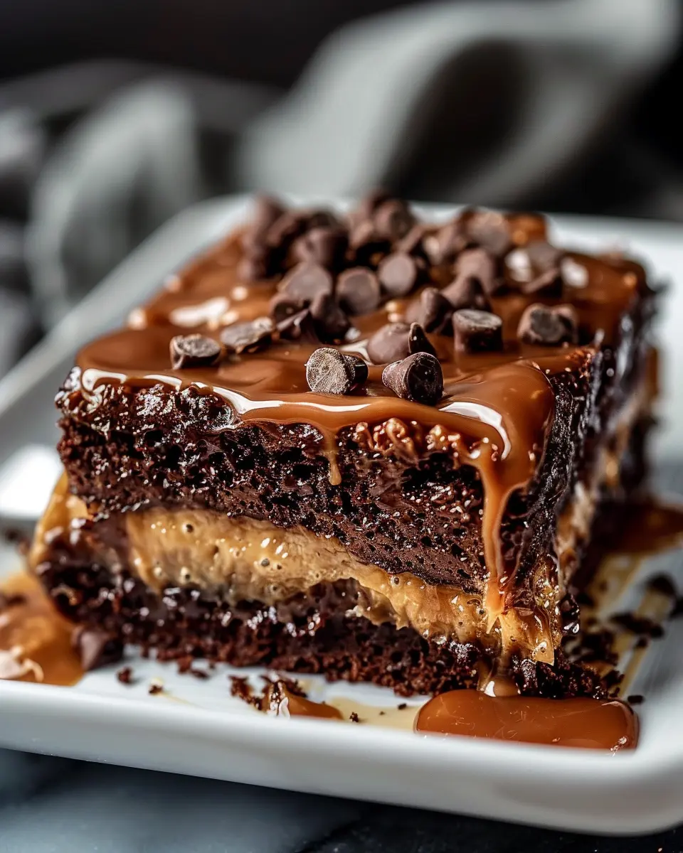 Chocolate Caramel Dump Cake: The Indulgent Easy Dessert You’ll Love