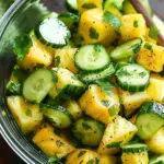 Cucumber Pineapple Salad