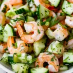 Cucumber Shrimp Salad