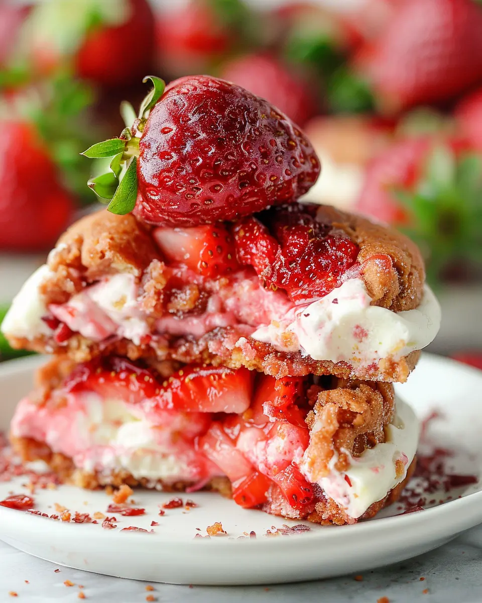 Strawberry Cheesecake Cookie Delight: Easy, Indulgent Treats at Home