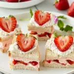 Easy Strawberry Tea Sandwiches
