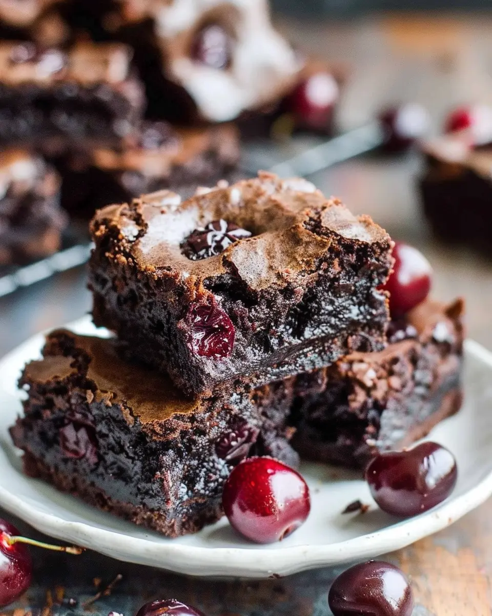Chewy Chocolate Cherry Brownies: The Ultimate Indulgent Treat
