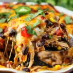Chicken Burrito Casserole