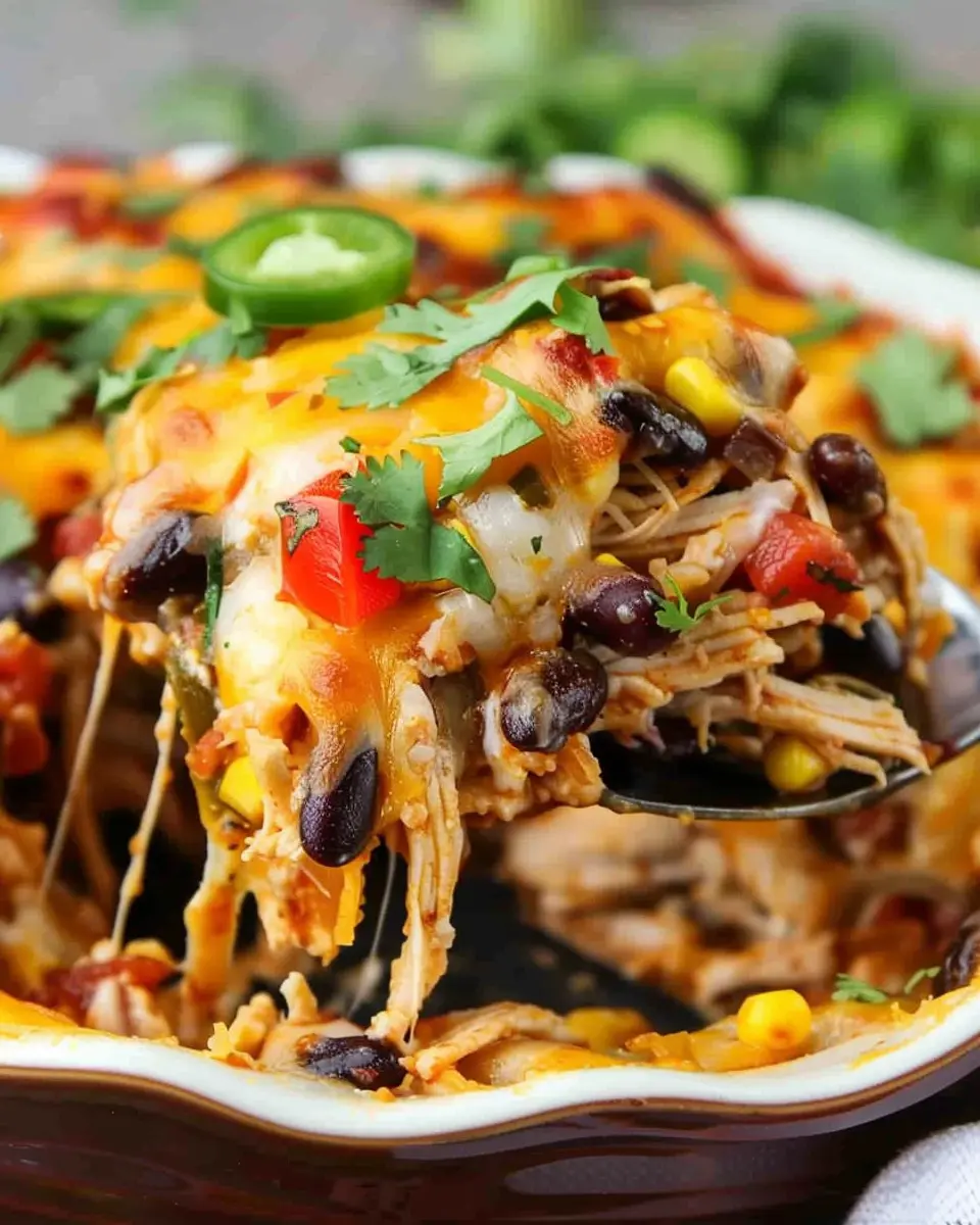 Chicken Burrito Casserole: Easy Comfort Food for Cozy Nights