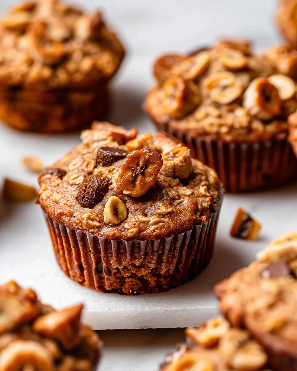 Healthy Peanut Butter Banana Muffins That Are Easy to Make