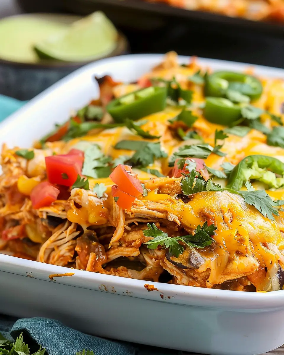 Chicken Burrito Casserole: A Deliciously Easy Family Favorite