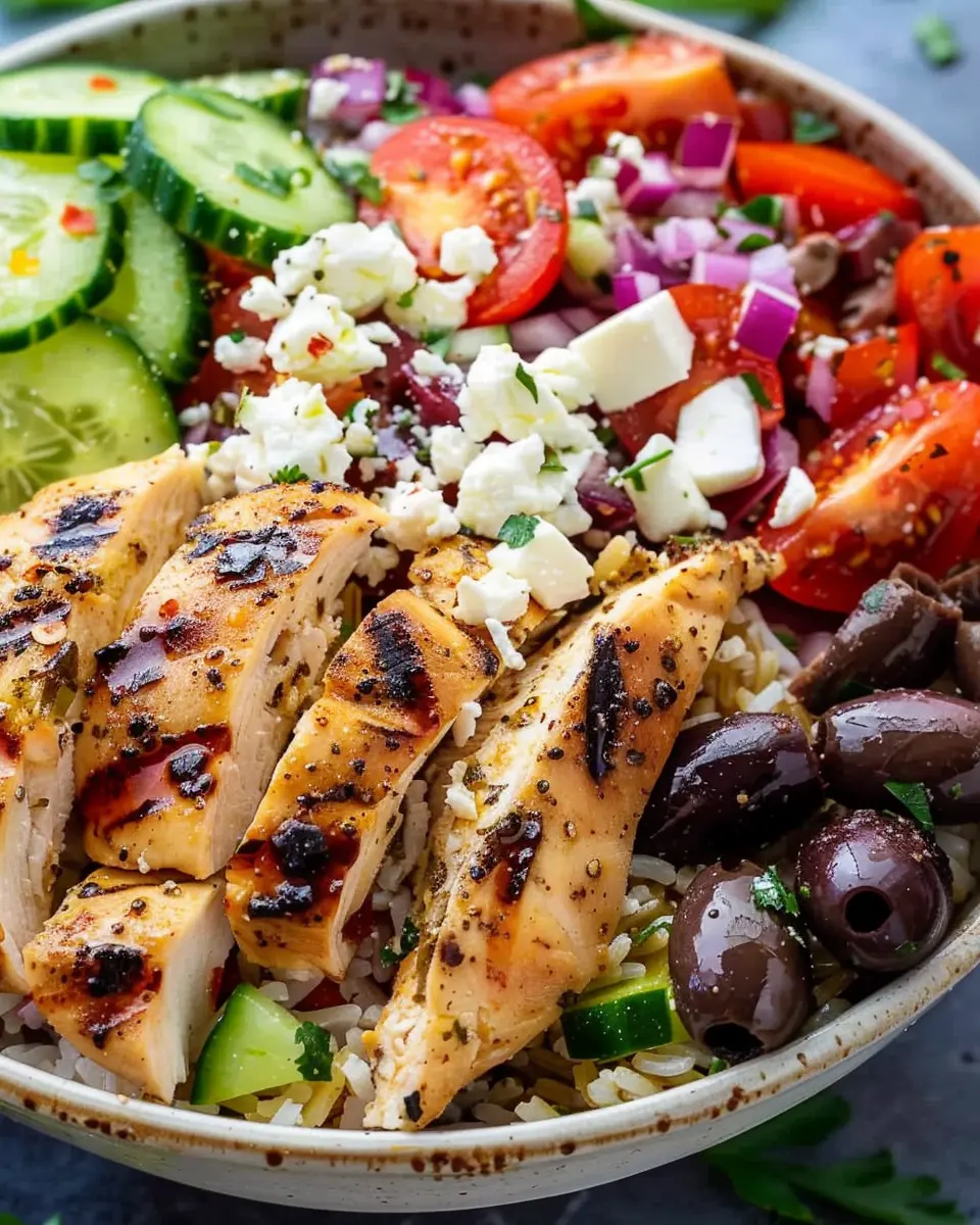 Greek Chicken Bowl: Easy Recipe for a Fresh, Flavorful Feast