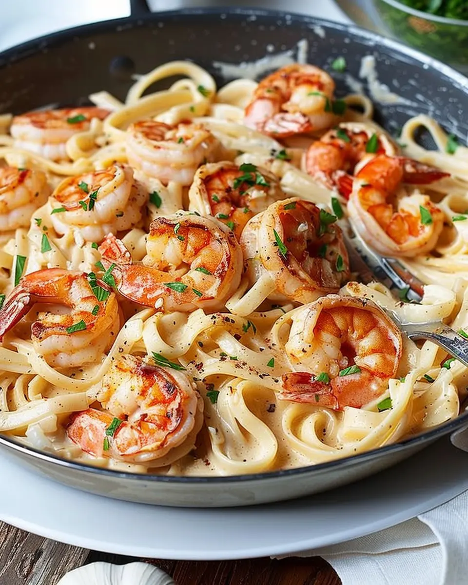 Cajun Shrimp Fettuccine Alfredo: A Creamy Indulgence at Home