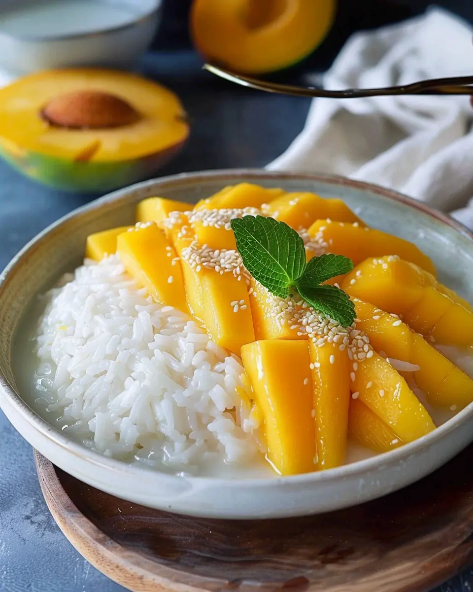 Mango Sticky Rice: The Best Coconut Rice Recipe for Home Chefs