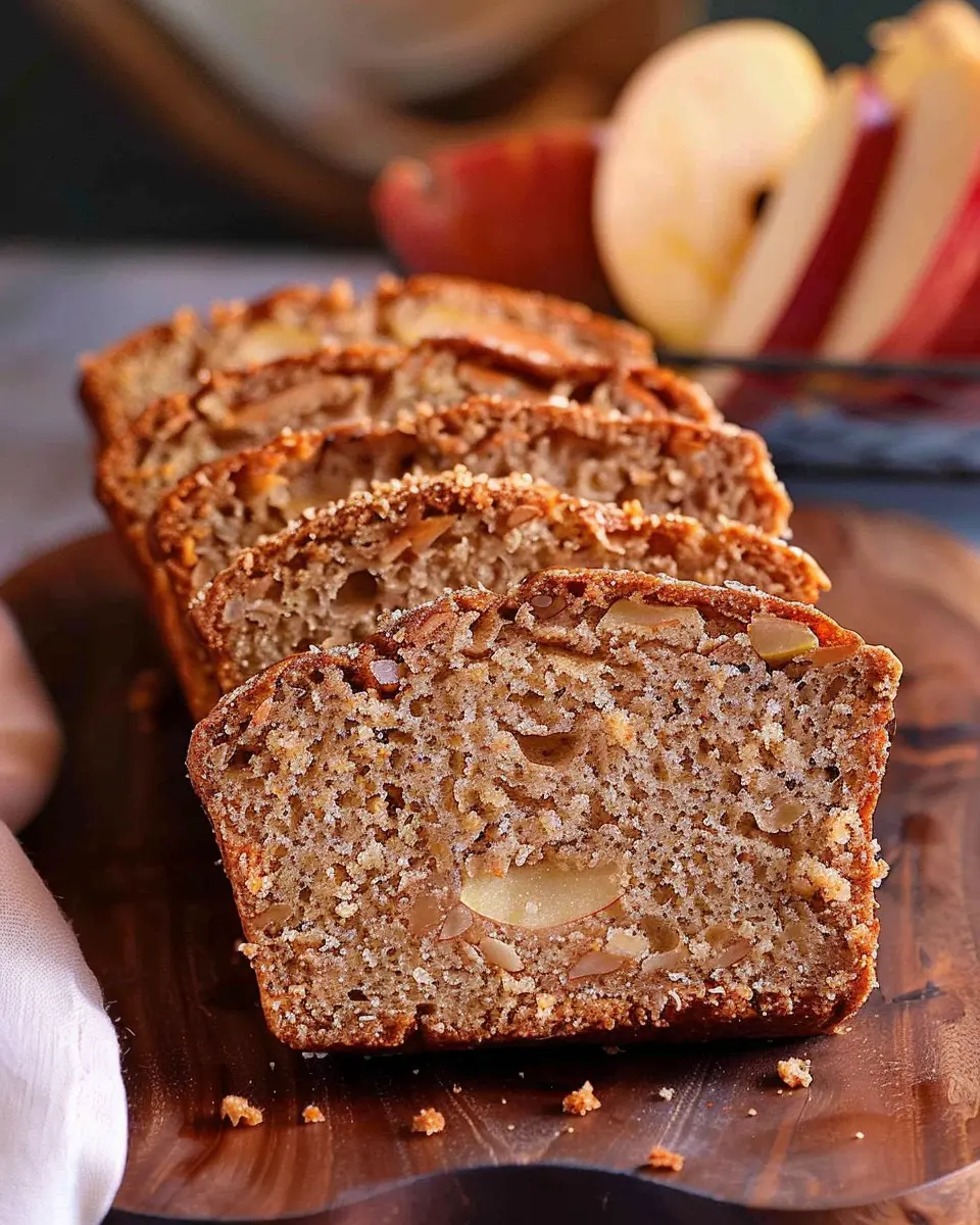 Apple bread delight: Easy homemade recipe for cozy mornings