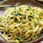 Pasta with Creamy Zucchini Sauce