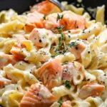 Salmon Alfredo